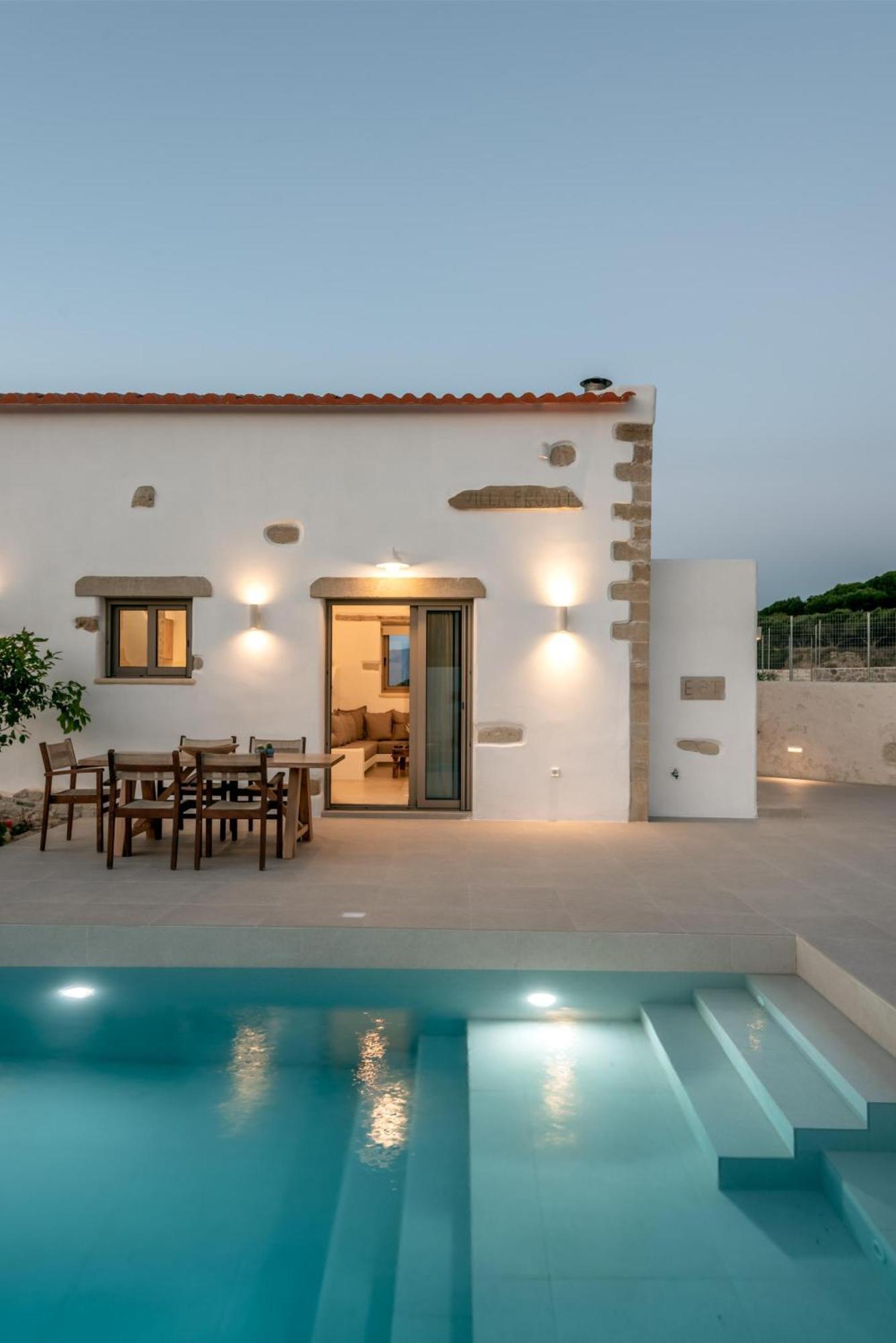 קיסאמוס Villa Froudi Near Falaserna Beach מראה חיצוני תמונה